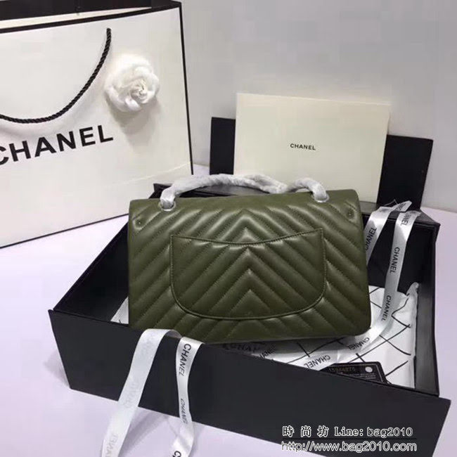 香奈兒CHANEL 升級版V線1112高仿原單小羊皮肩背斜挎包 DSC1236